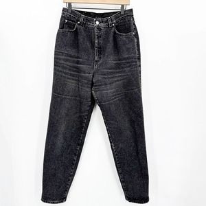 Levi's Vintage 80's  900‎ Series Tapered Jeans Acid Wash Black Rare Size 10 READ